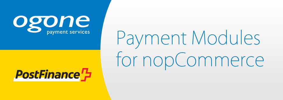 Ogone/PostFinance Modules for nopCommerce